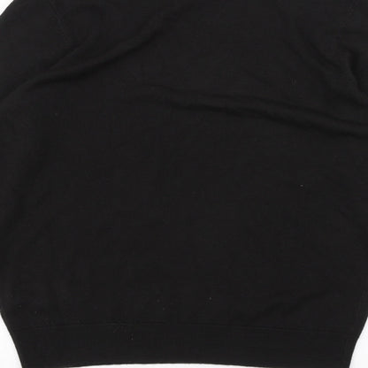 Maine New England Womens Black   Pullover Jumper Size S