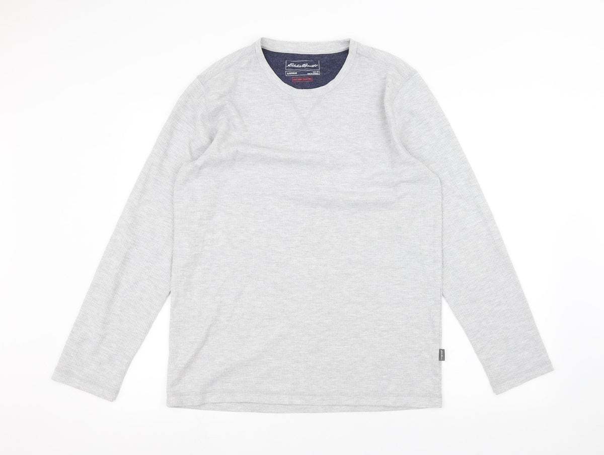 Eddie Bauer Mens Grey   Pullover Jumper Size M