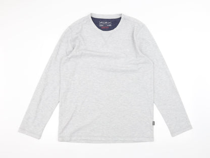 Eddie Bauer Mens Grey   Pullover Jumper Size M