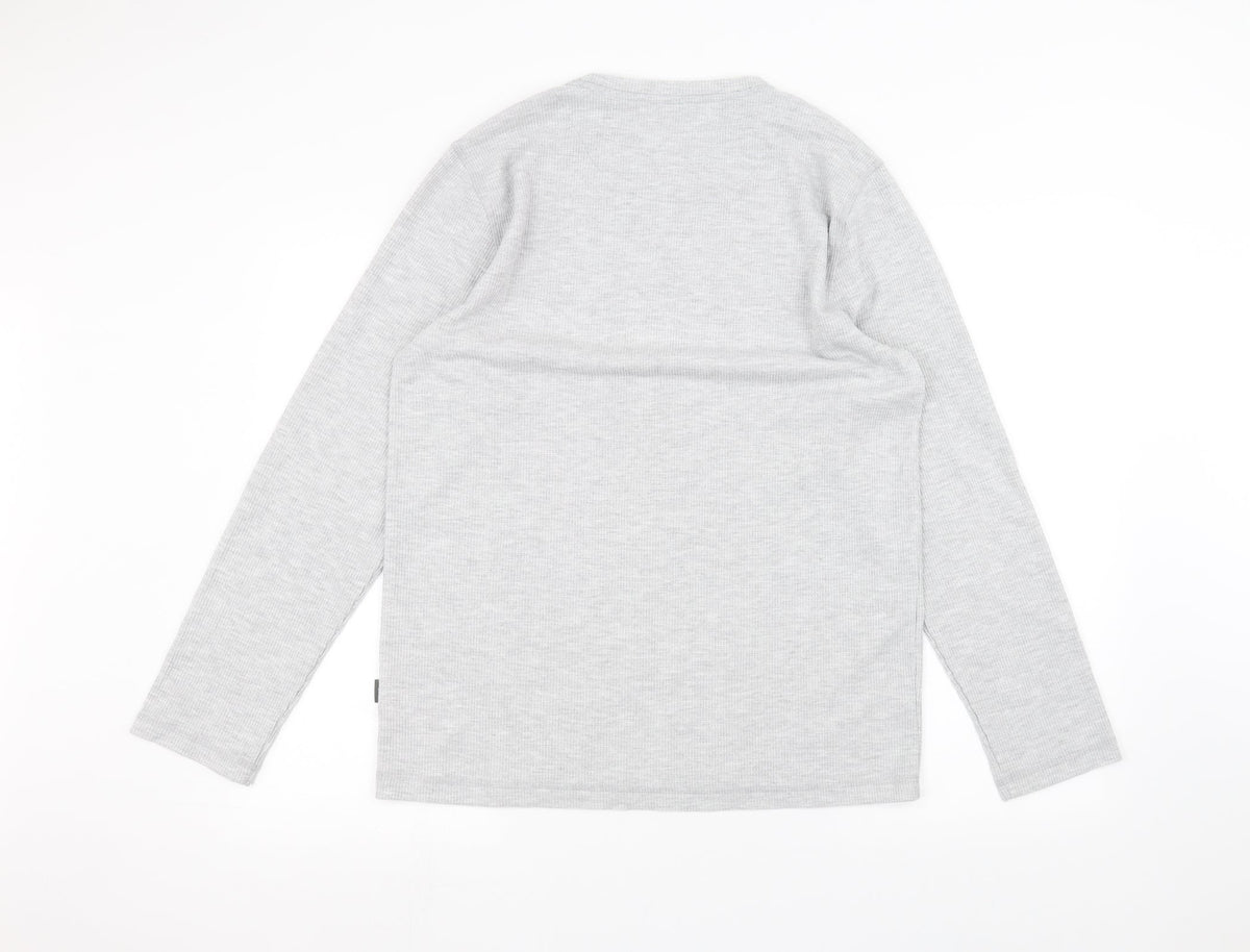 Eddie Bauer Mens Grey   Pullover Jumper Size M