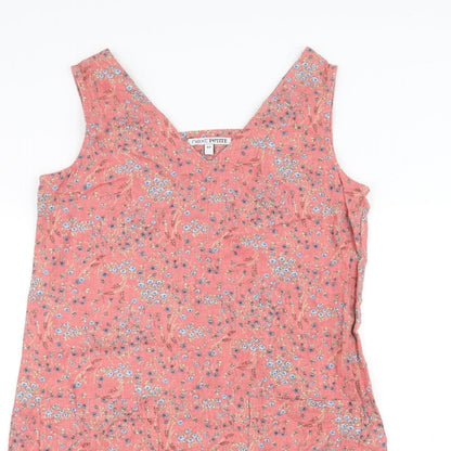 Womens UK Size 8 NEXT Pink Basic T-Shirt
