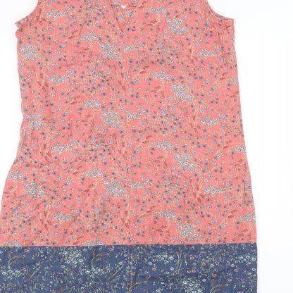 Womens UK Size 8 NEXT Pink Basic T-Shirt