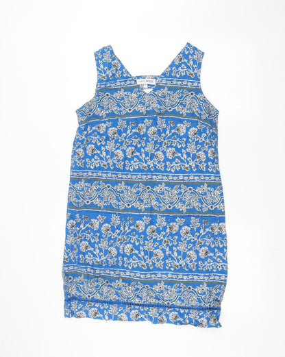 Womens UK Size 8 NEXT Blue Basic T-Shirt