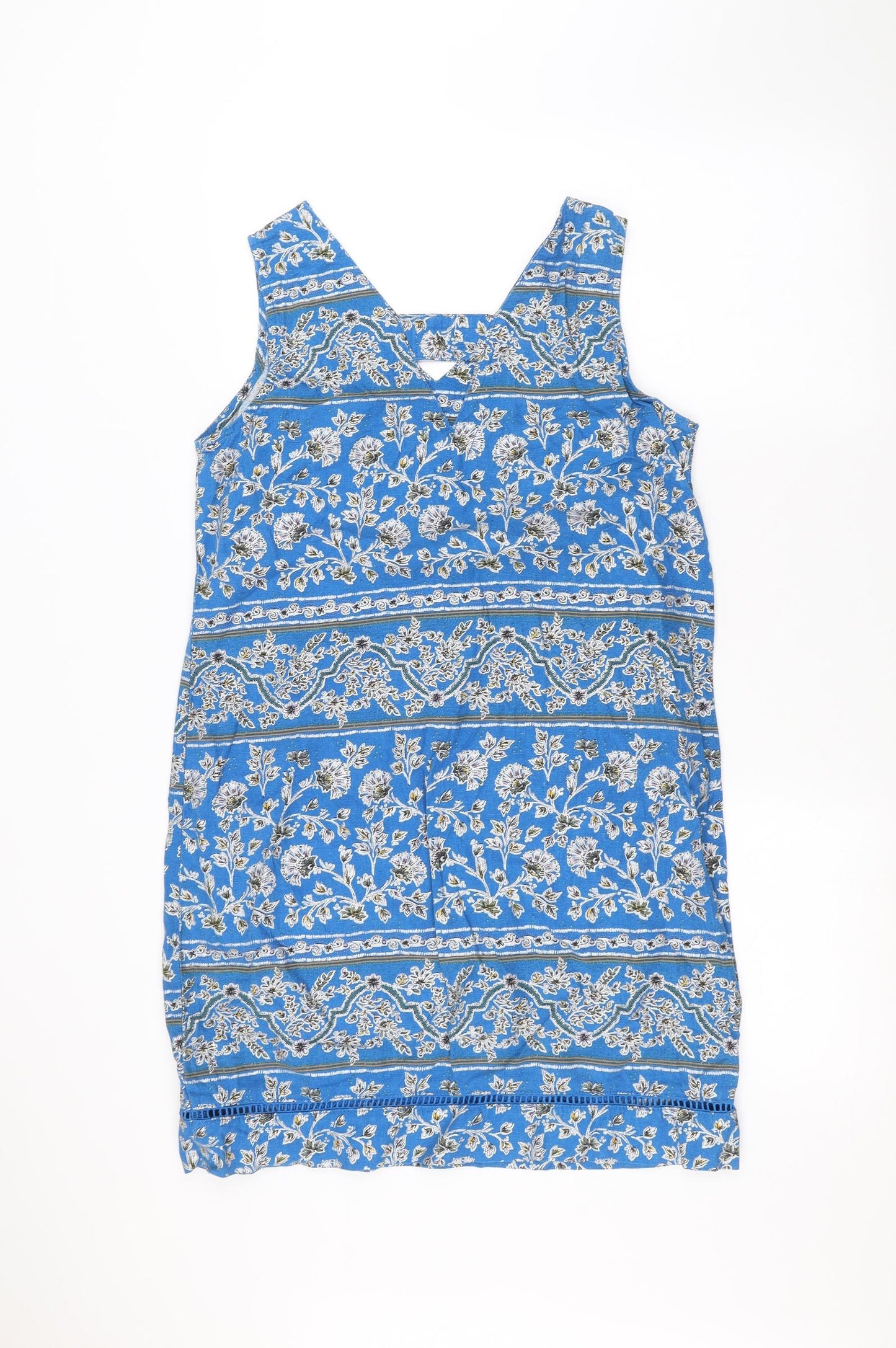Womens UK Size 8 NEXT Blue Basic T-Shirt