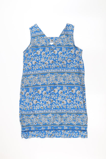 Womens UK Size 8 NEXT Blue Basic T-Shirt