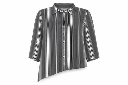 Womens UK Size 14 Peacocks White Basic Button-Up