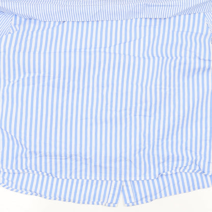Womens UK Size 16 New Look Blue Basic Button-Up