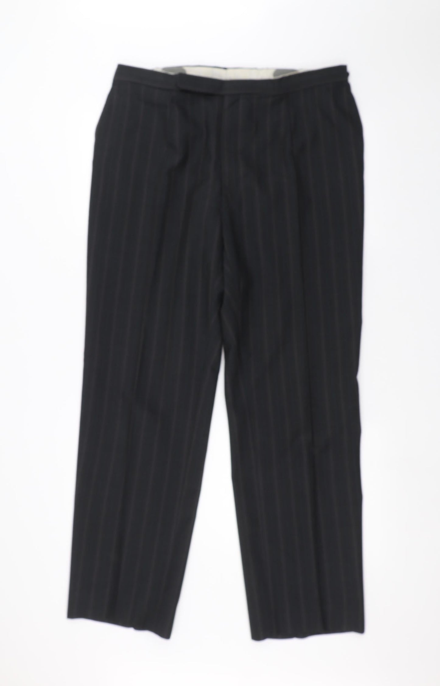 Preworn Mens Black   Trousers  Size 36 in L30 in
