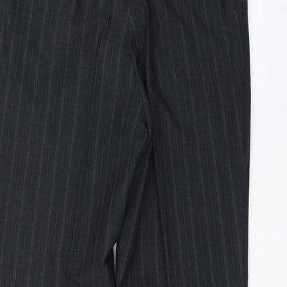 Preworn Mens Black   Trousers  Size 36 in L30 in