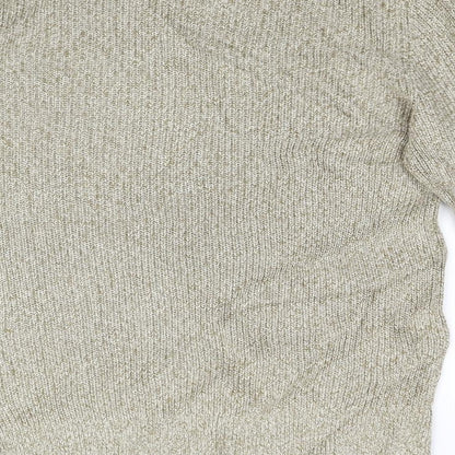 H&M Mens Beige  Knit Pullover Jumper Size L