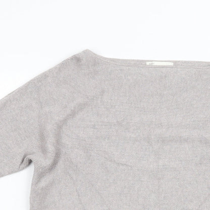 Womens UK Size XS H&M Beige Pullover Jumper