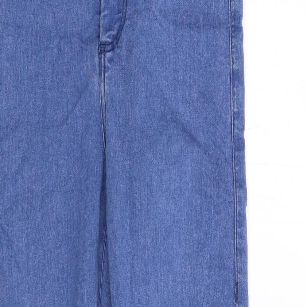 Topshop Womens Blue  Denim Skinny Jeans Size 25 L32 in