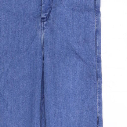Topshop Womens Blue  Denim Skinny Jeans Size 25 L32 in