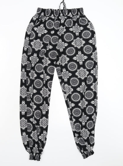 Paul Mac Womens Multicoloured Geometric  Trousers  Size 12 L28 in