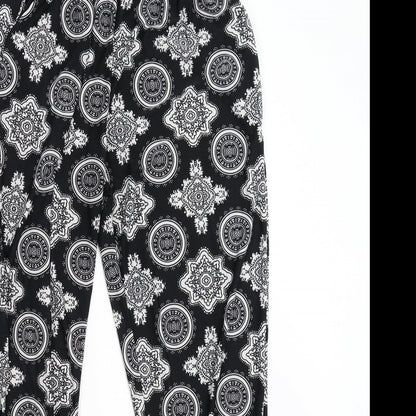 Paul Mac Womens Multicoloured Geometric  Trousers  Size 12 L28 in