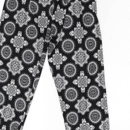 Paul Mac Womens Multicoloured Geometric  Trousers  Size 12 L28 in