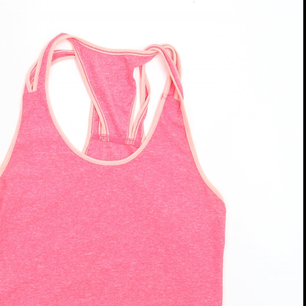 Preworn Womens Pink   Basic Tank Size S
