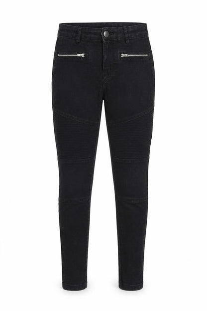 Destination Girls Black  Denim Skinny Jeans Size 11 Years