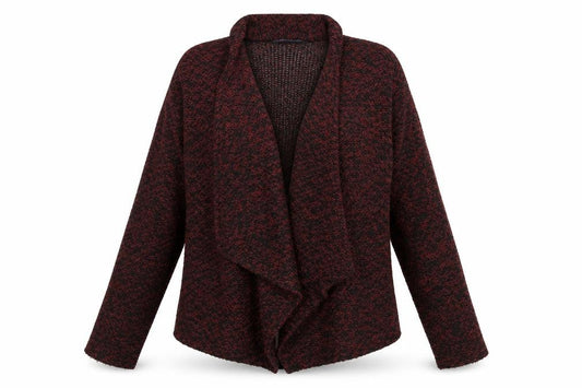 Marks & Spencer Womens Red   Cardigan Jumper Size 16
