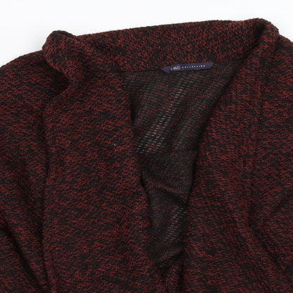 Womens UK Size 16 M&S Red Cardigan Jumper