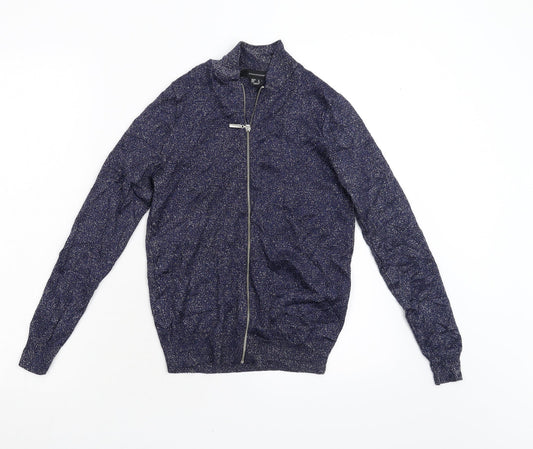 Primark Womens Blue   Full Zip Jumper Size 6
