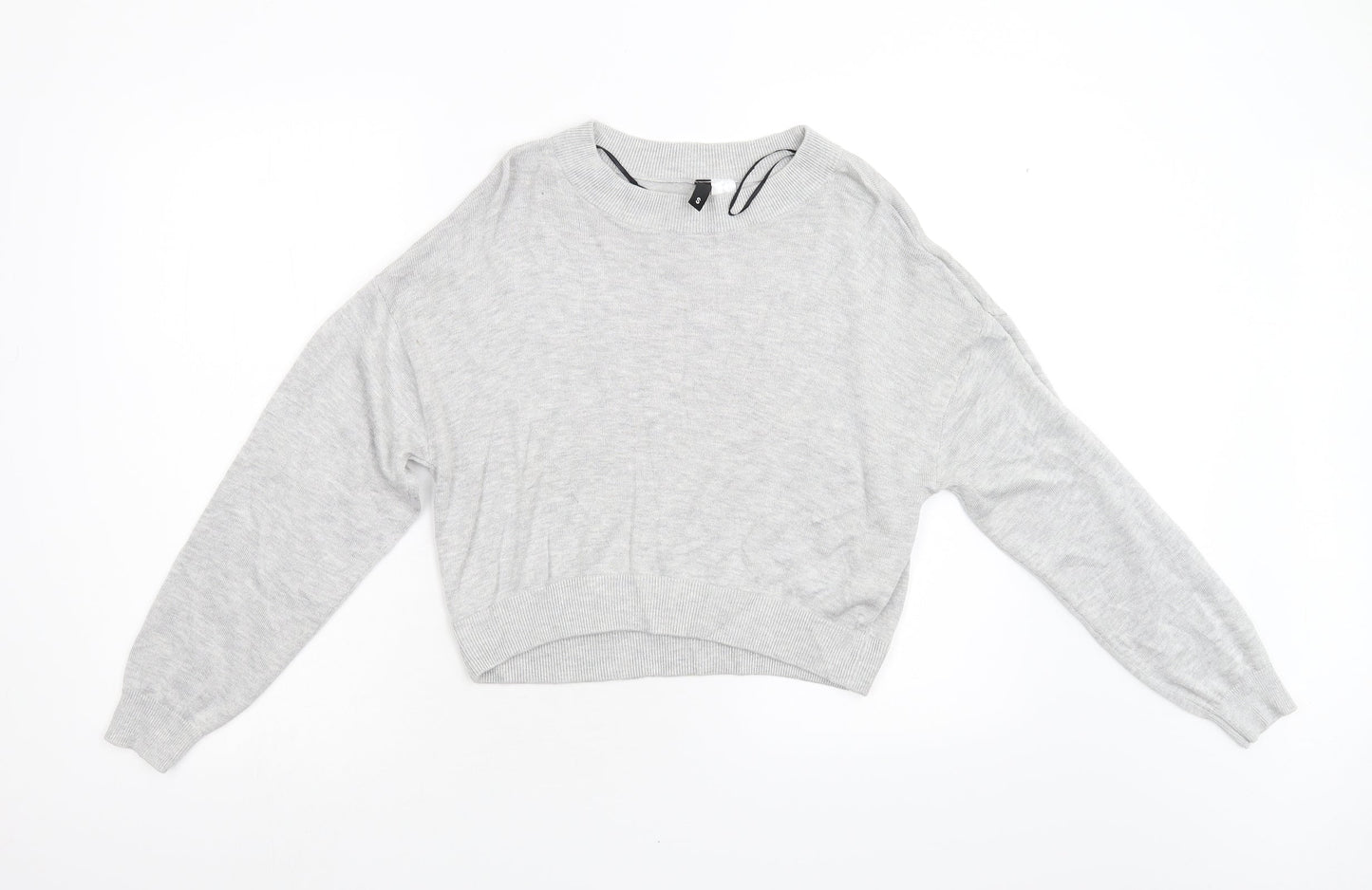 Womens UK Size S H&M Grey Pullover Jumper