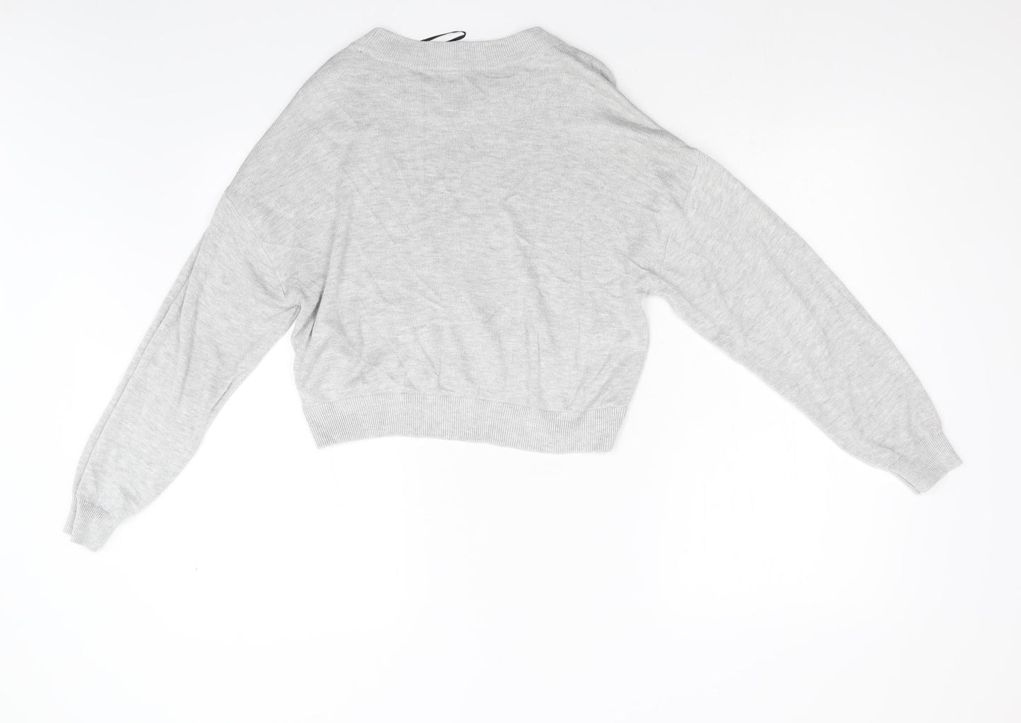 Womens UK Size S H&M Grey Pullover Jumper