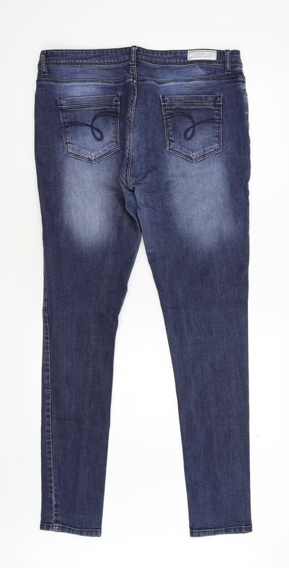 Jealous 21 Womens Blue  Denim Skinny Jeans Size 36 L33 in