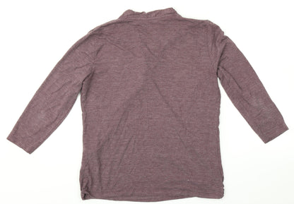 Dorothy Perkins Womens Purple   Pullover Jumper Size 12
