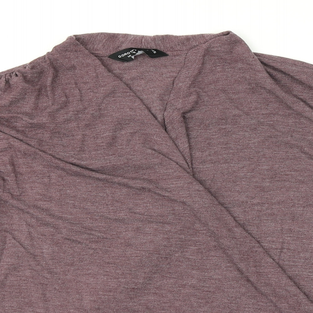 Dorothy Perkins Womens Purple   Pullover Jumper Size 12