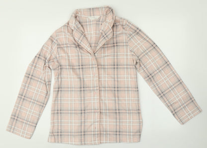 Day dreams Womens Pink Plaid   Pyjama Top Size S