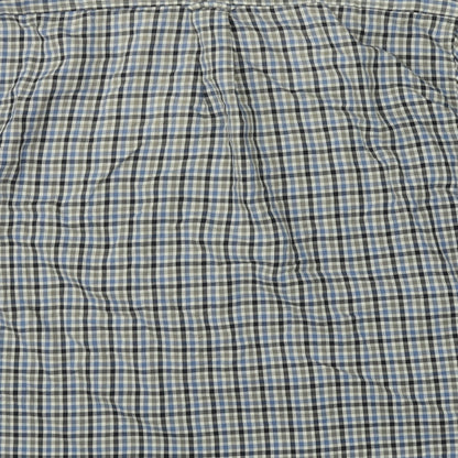 woolworths Mens Multicoloured Plaid   Button-Up Size M