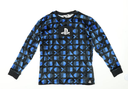 M&S Girls Multicoloured    Pyjama Top Size 12-13 Years  - playstation