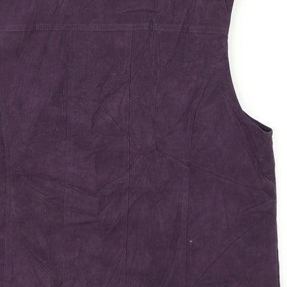 EMW Womens Purple   Vest Jumper Size M