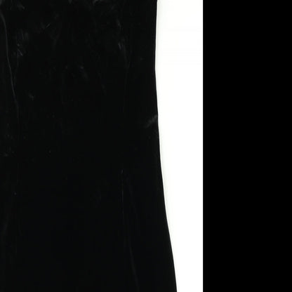 M&S Womens Beige  Satin A-Line  Size 14