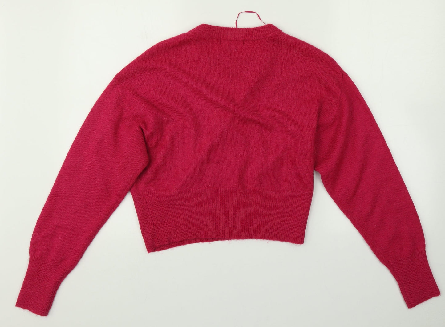 Womens UK Size S New Look Pink Pullover Jumper