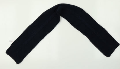 Additional front view of Preworn unisex blue scarf scarves & wraps one size