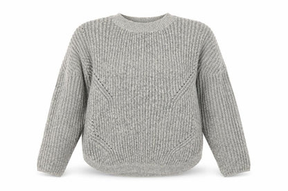 Womens UK Size L Only Grey Pullover Jumper