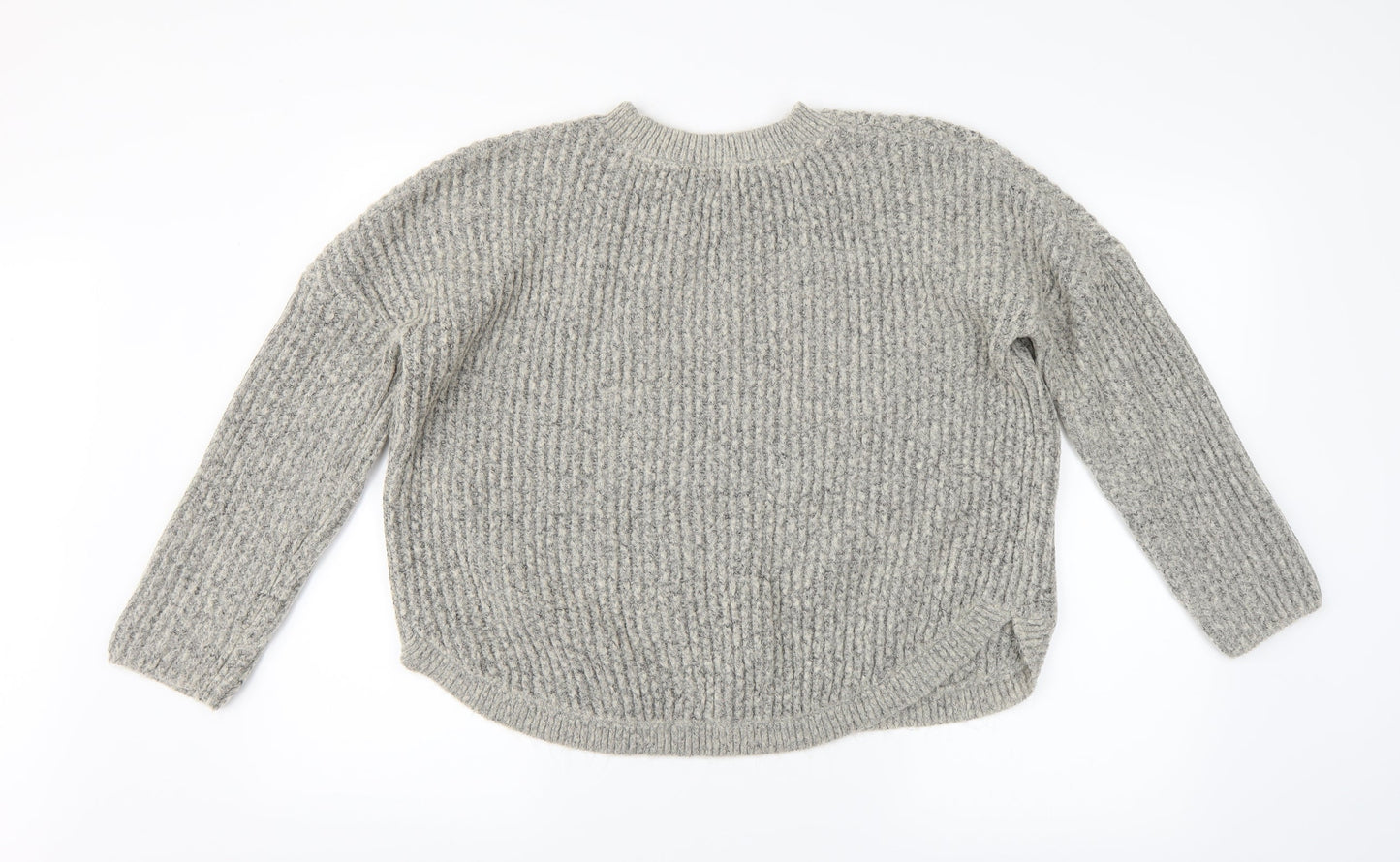 Womens UK Size L Only Grey Pullover Jumper