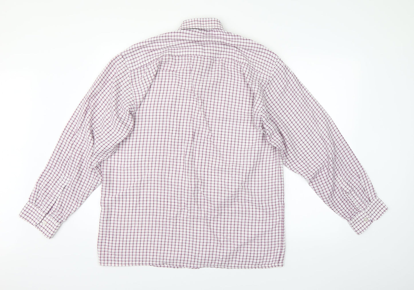 Mens UK Size L Oxford Multicoloured  Button-Up Long Sleeve Casual Shirt