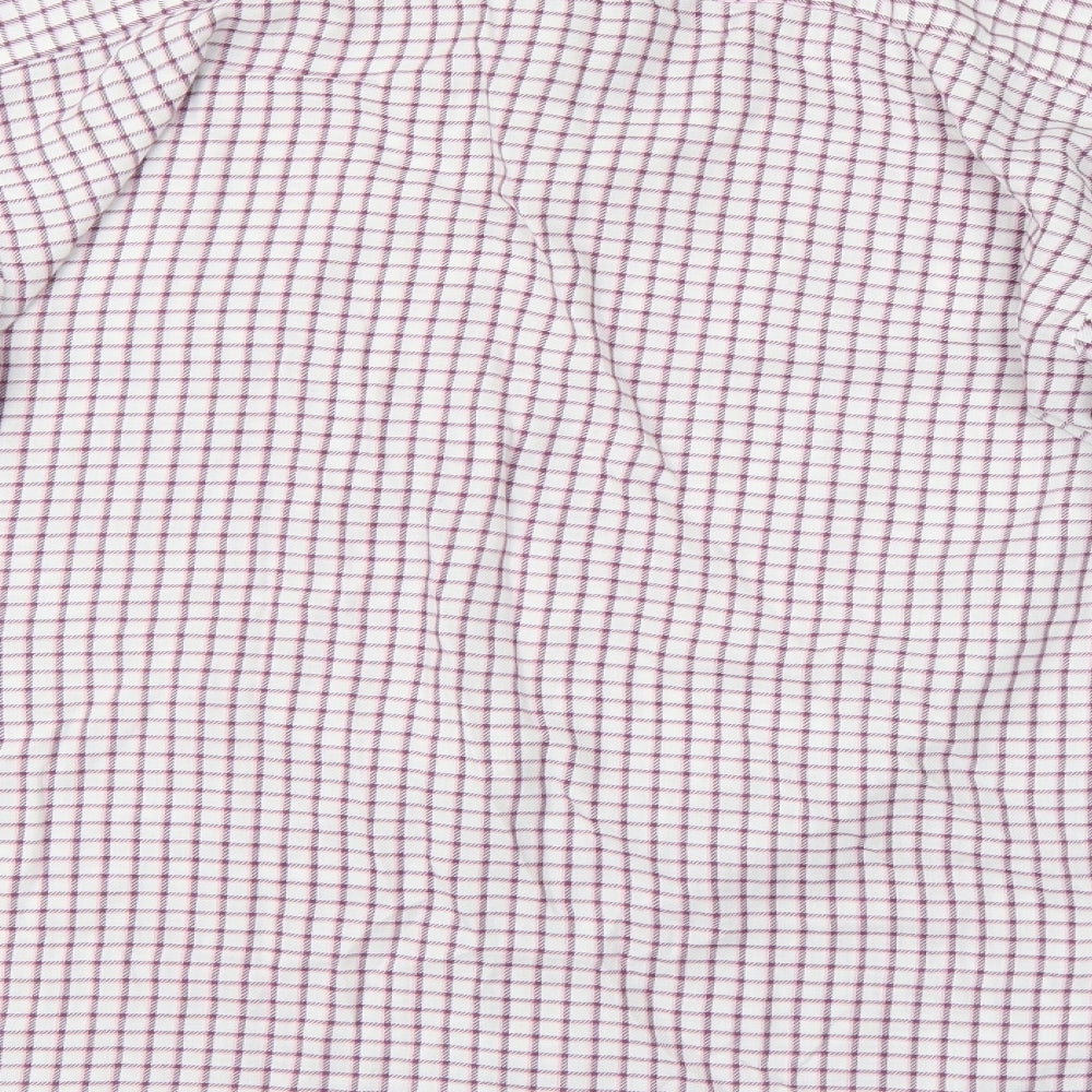 Mens UK Size L Oxford Multicoloured  Button-Up Long Sleeve Casual Shirt