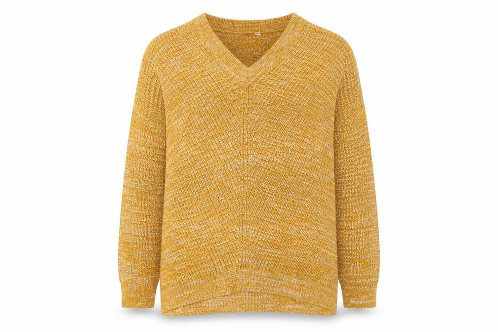 Capsule Womens Orange Pullover Jumper Size L