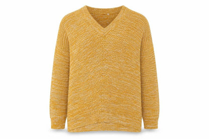 Capsule Womens Orange Pullover Jumper Size L