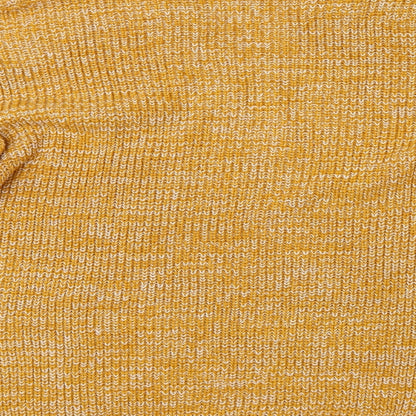 Womens UK Size L Capsule Orange Pullover Jumper