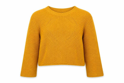 Womens UK Size 12 Primark Orange Pullover Jumper
