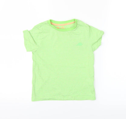 F&F Boys Green   Basic T-Shirt Size 3-4 Years