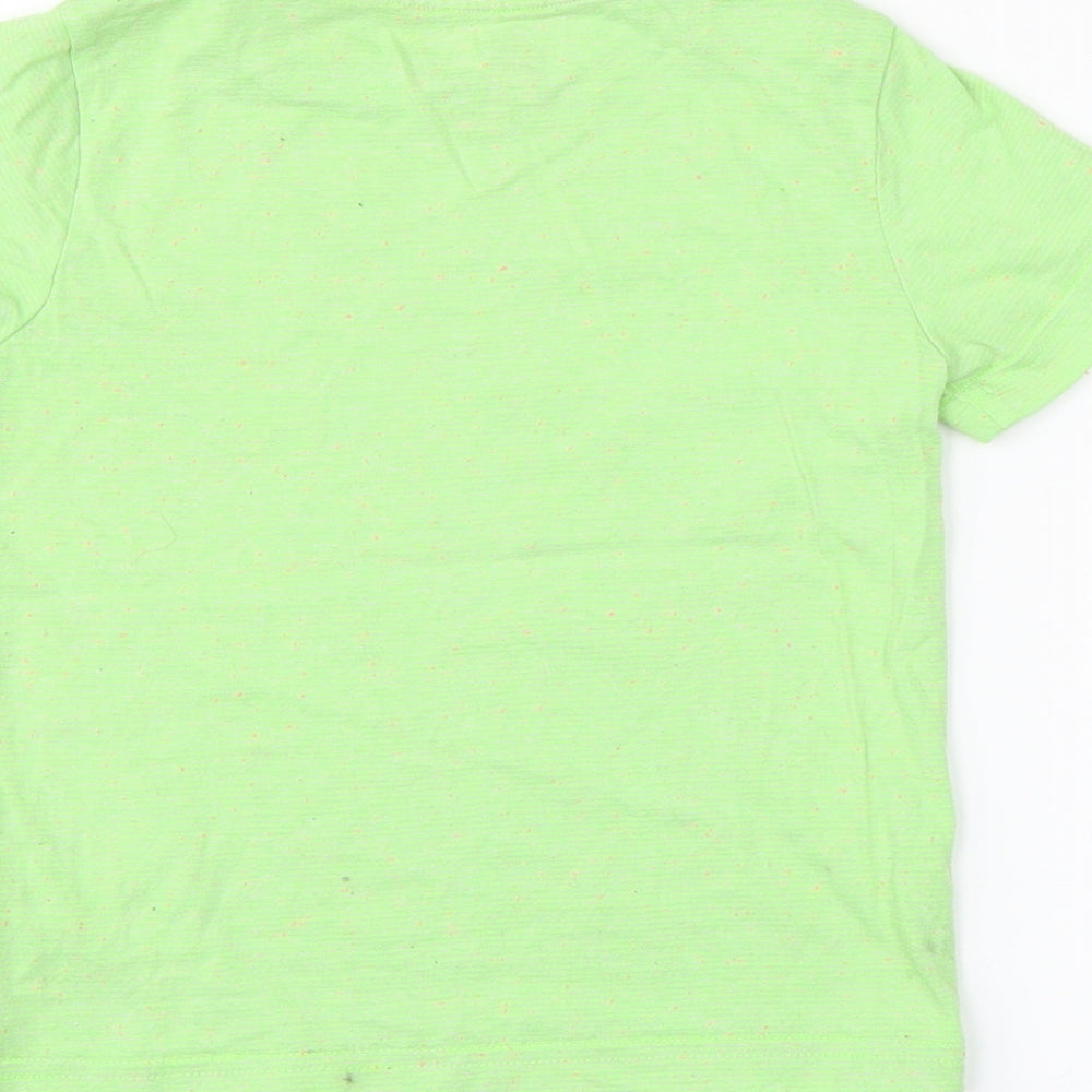 F&F Boys Green   Basic T-Shirt Size 3-4 Years