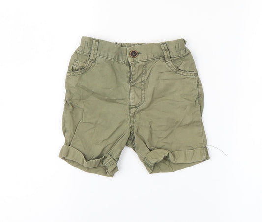 Nutmeg Baby Green   Cropped Trousers Size 12-18 Months