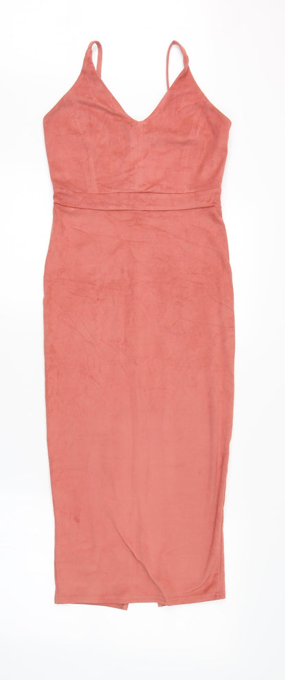 Atmosphere Womens Orange   Pencil Dress  Size 6