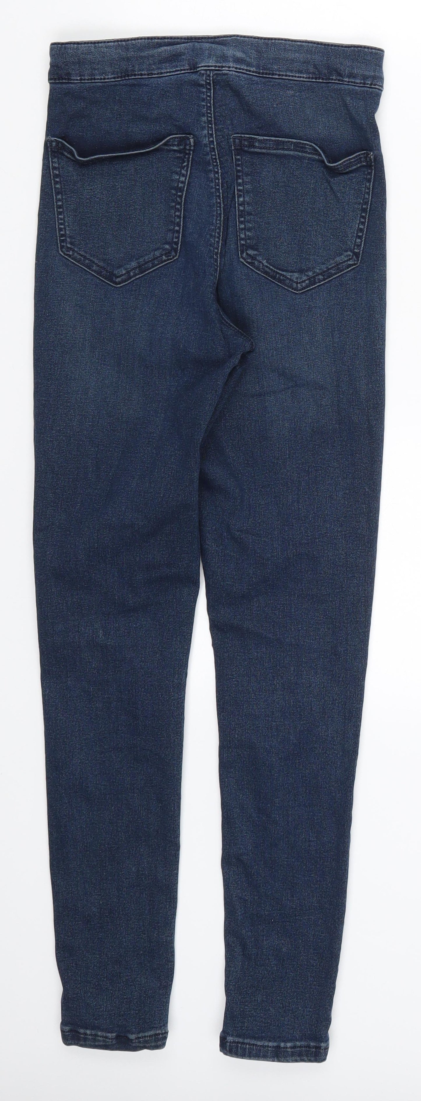 Topshop Womens Blue  Denim Skinny Jeans Size 26 in L26 in